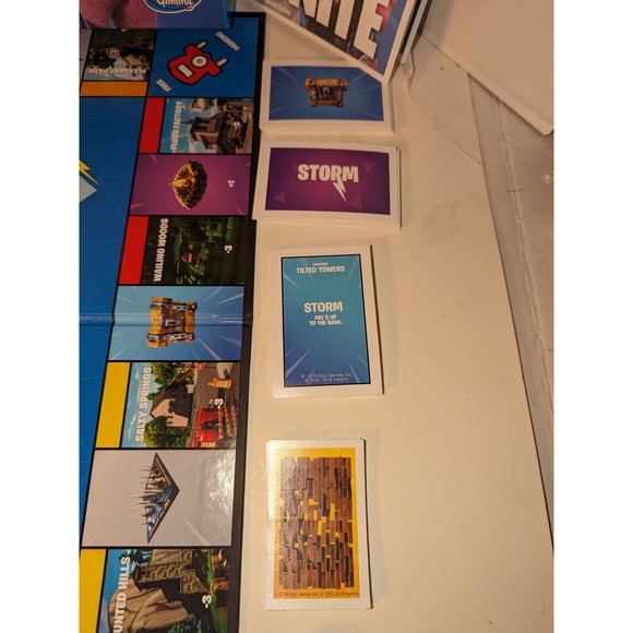 Monopoly Fortnite Epic Video Game Special Edition Family Kids Board Game Battle - Picture 4 of 11